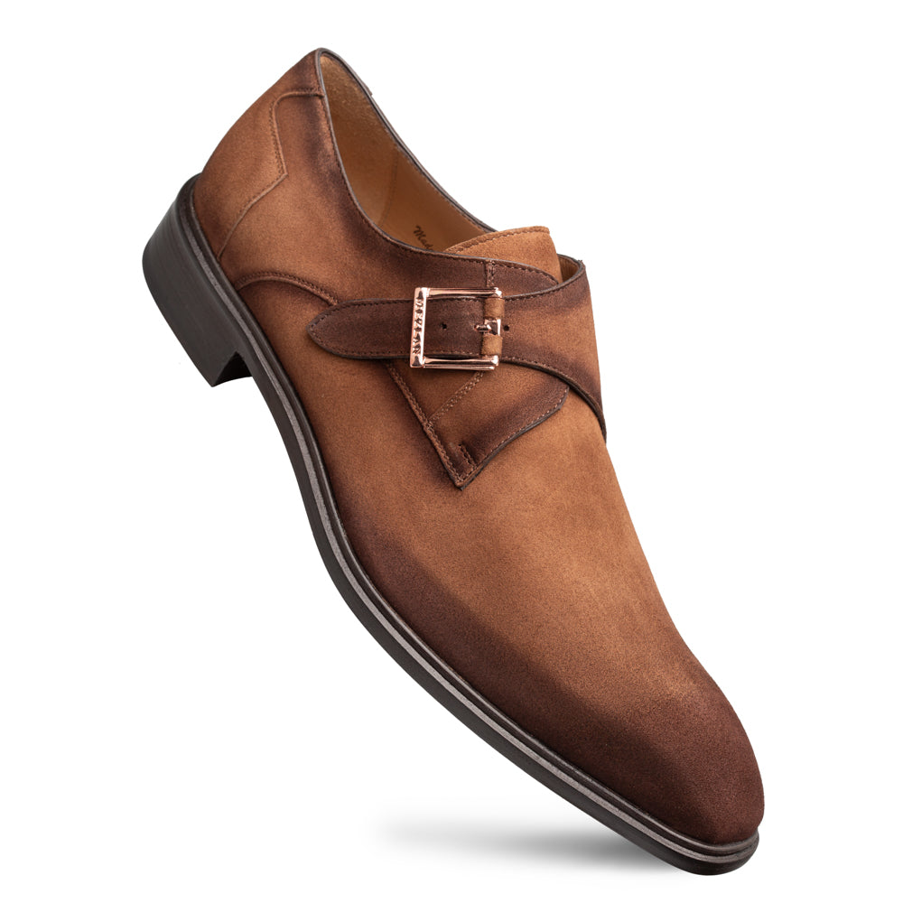 Albini Suede Monk strap