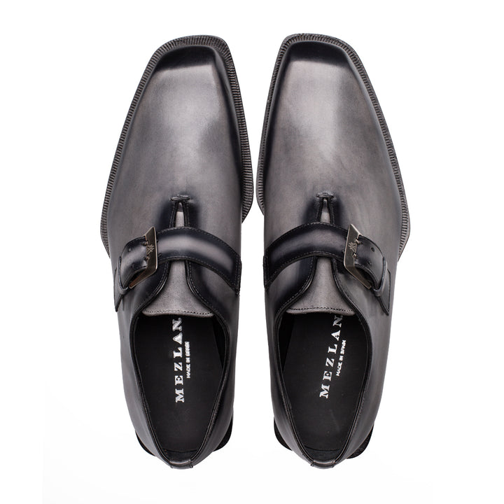 Plain Chiseled Toe Monk Strap