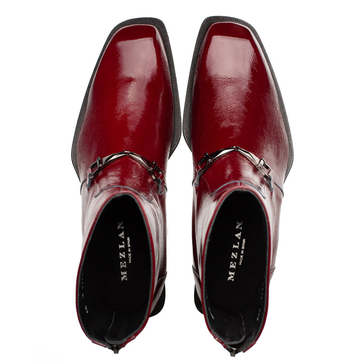 Buscemi Hi-Shine Ornament Boot