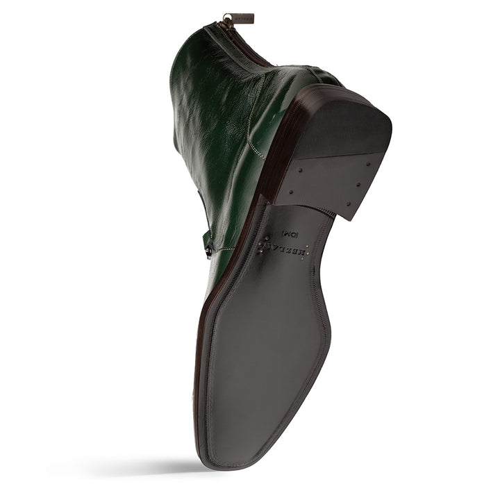 Buscemi Hi-Shine Ornament Boot