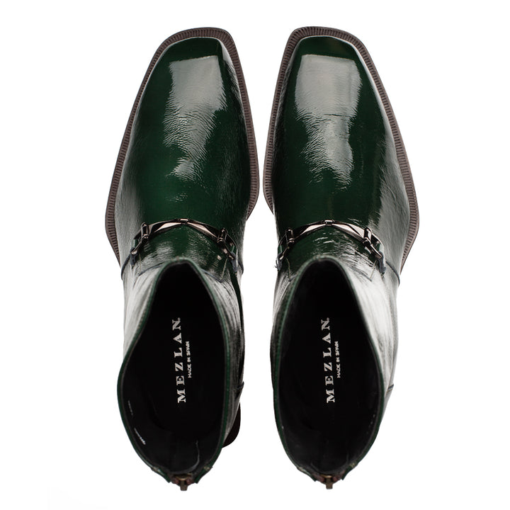 Buscemi Hi-Shine Ornament Boot