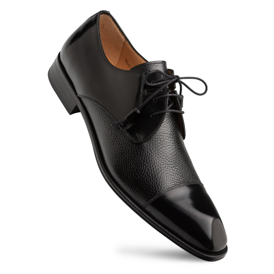 Mezlan Capello Hi-Shine Calf Derby - Luxury Men's Dress Shoe main image 0