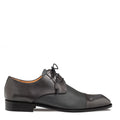 Mezlan Capello Hi-Shine Calf Derby Grey (21744)