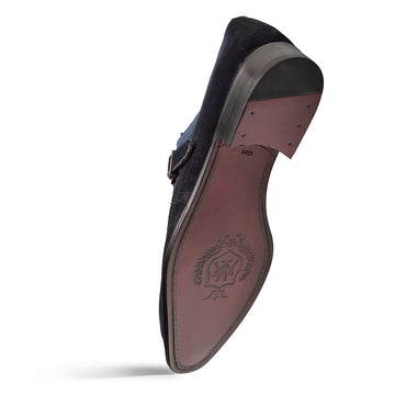 Mezlan Diesel: Luxury Suede Monk Strap Shoe main image 1