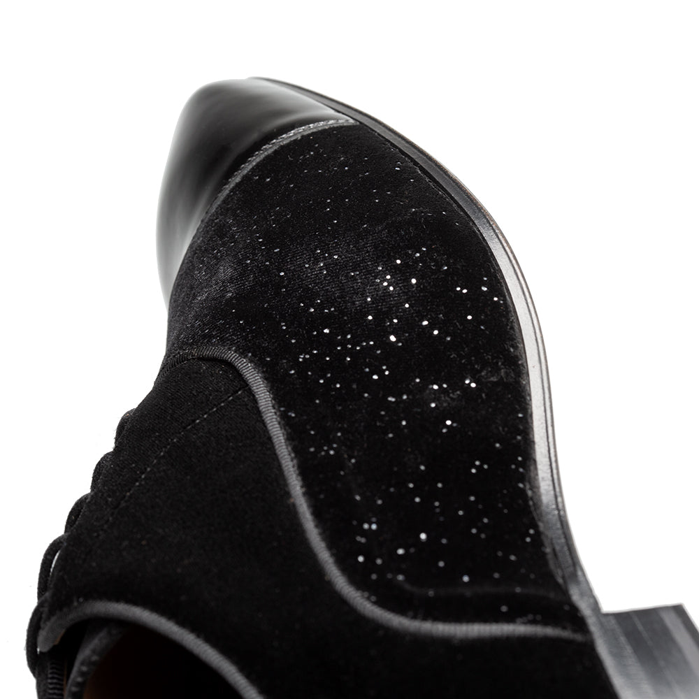 Velvet Cap Toe Oxford