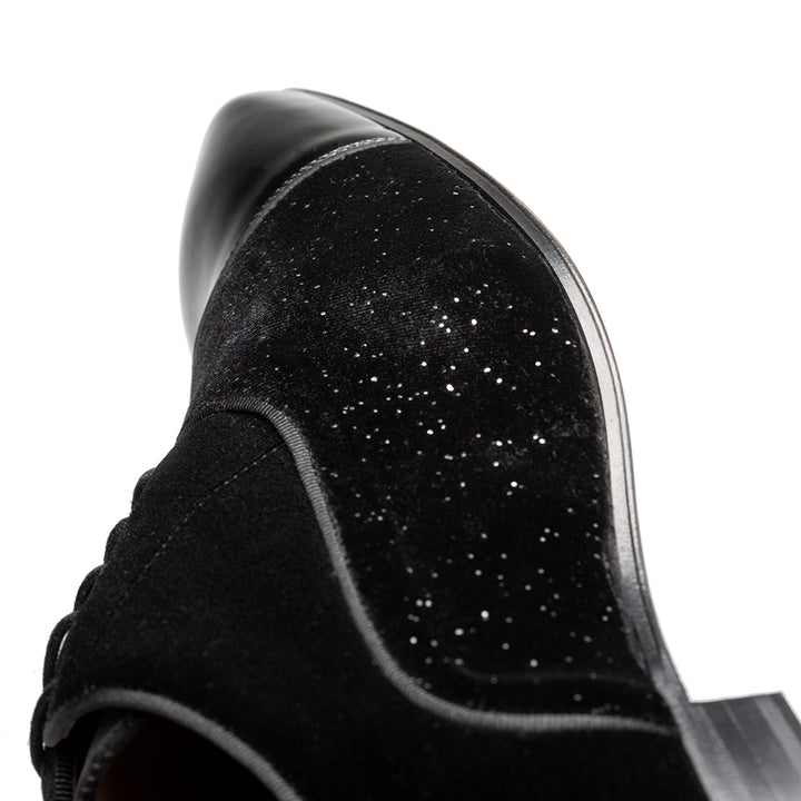 Velvet Cap Toe Oxford