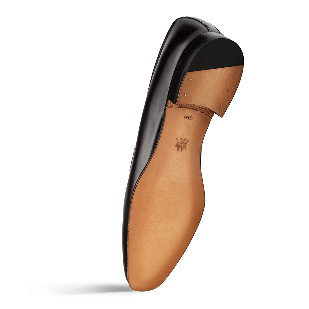 Hi-Shine Apron Front Loafer