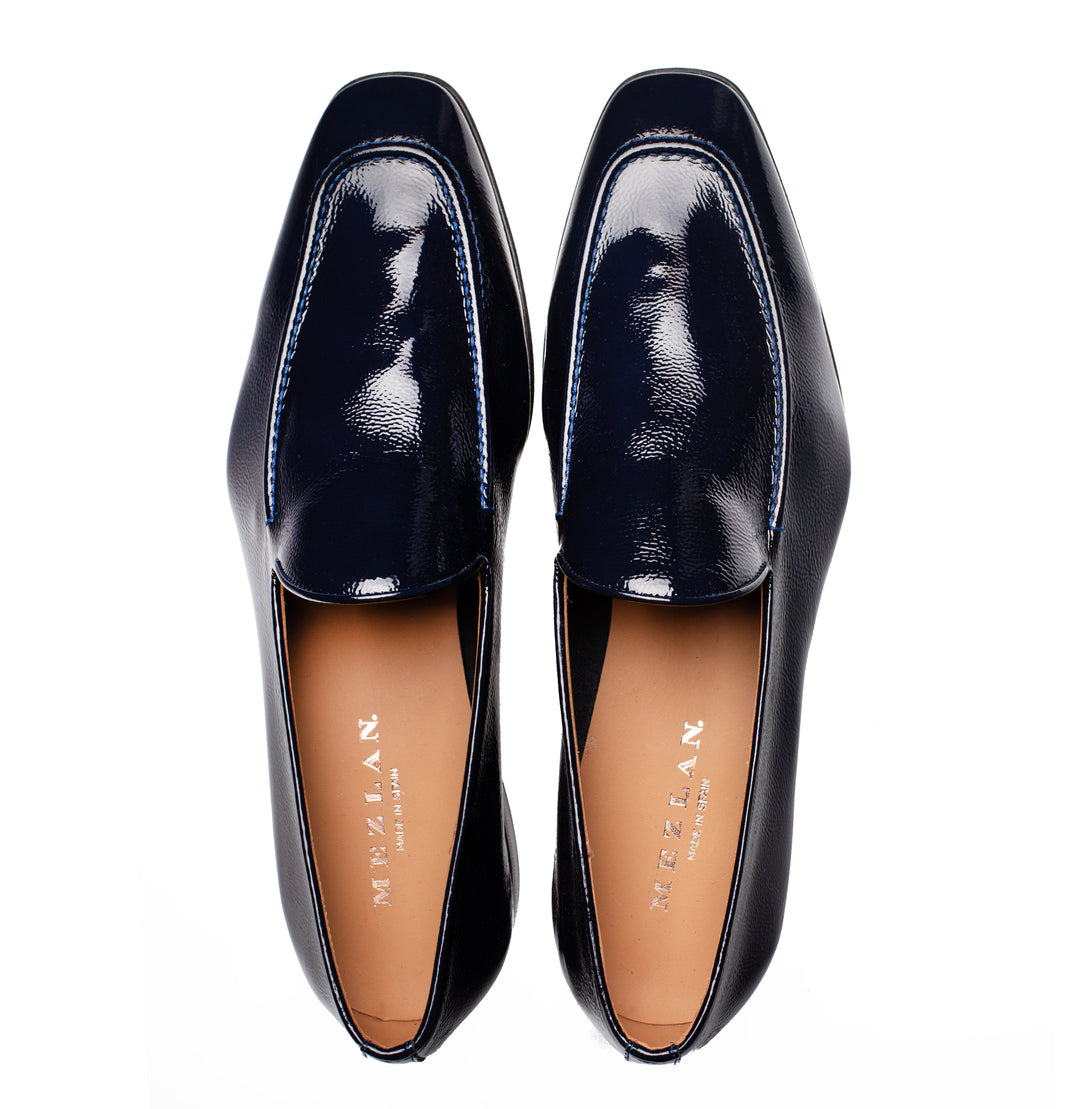 Hi-Shine Apron Front Loafer