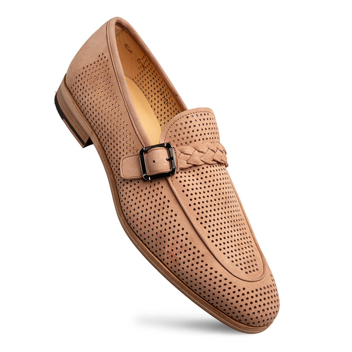 Perforated Nubuck Mocassin