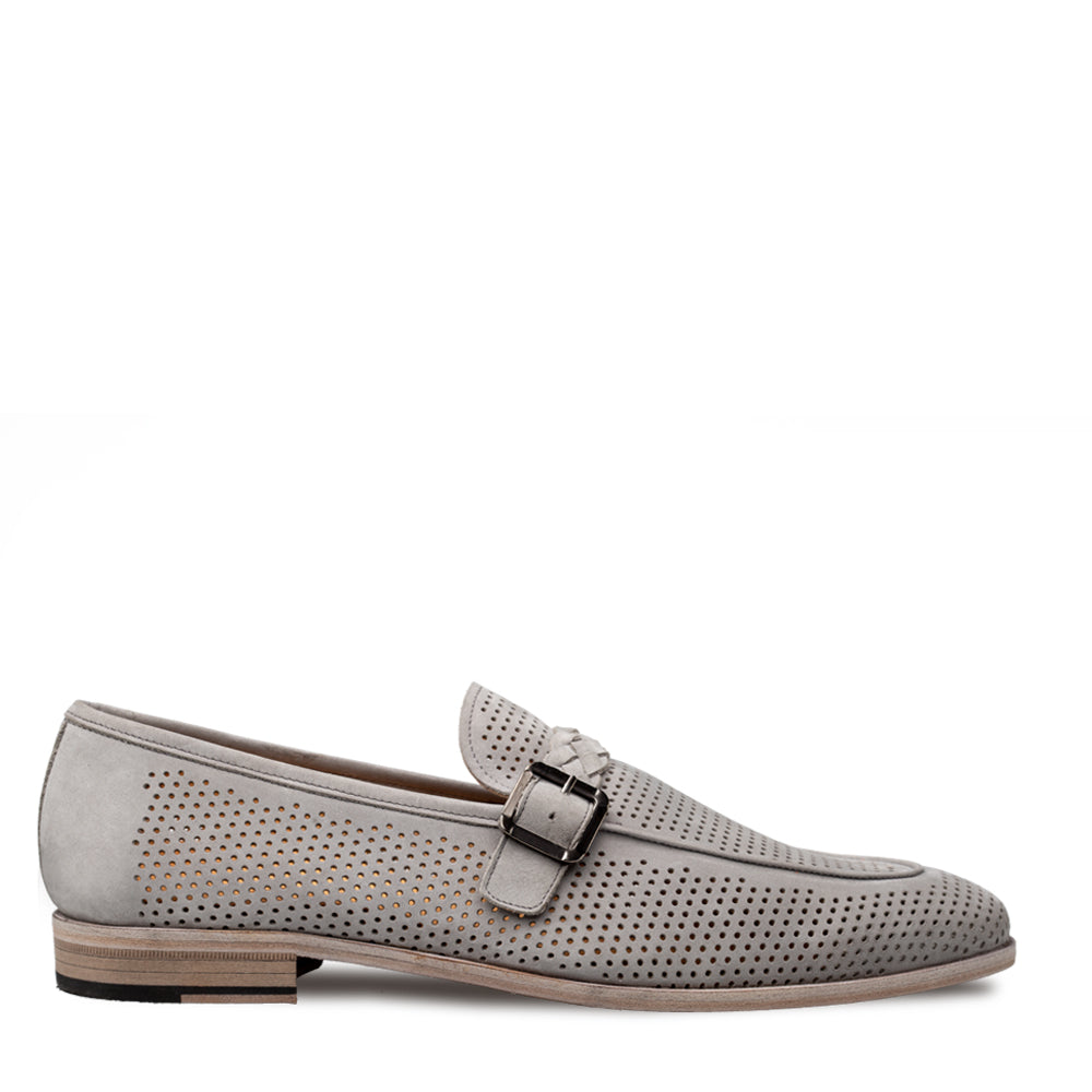 Perforated Nubuck Mocassin