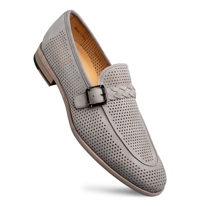 Perforated Nubuck Mocassin