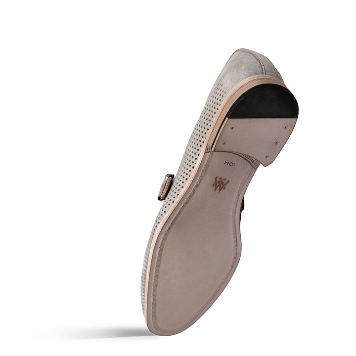 Perforated Nubuck Mocassin