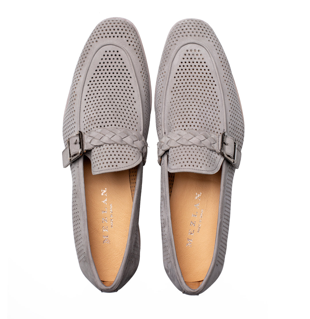 Perforated Nubuck Mocassin
