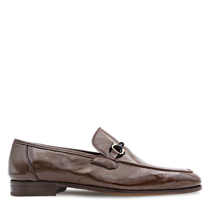 Shiny Calf Ornament Loafer