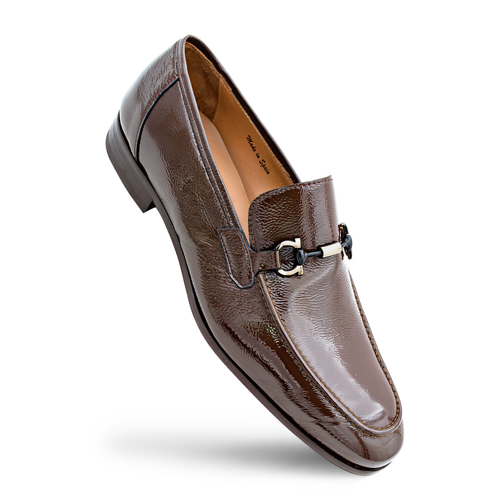 Shiny Calf Ornament Loafer