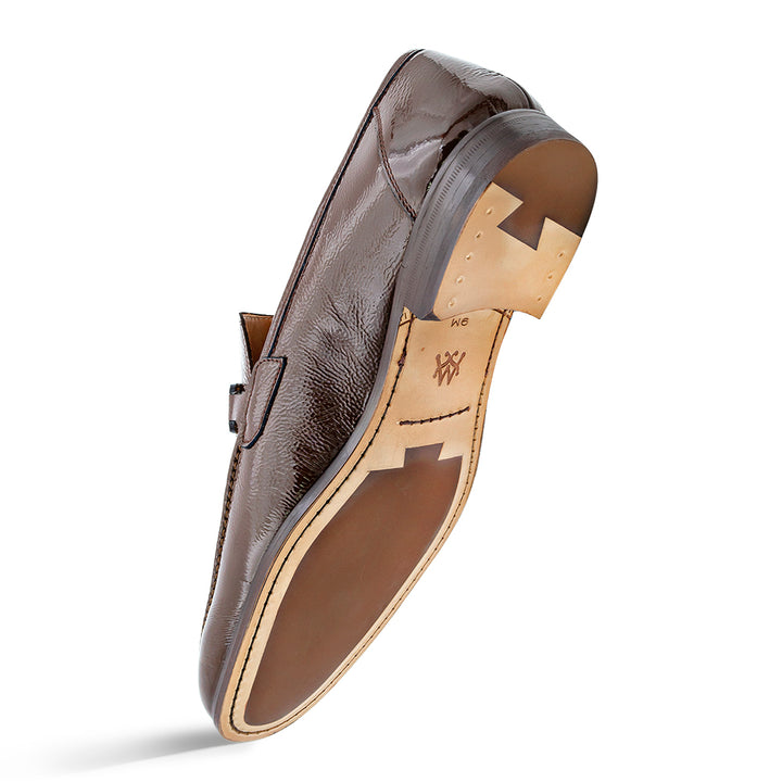 Shiny Calf Ornament Loafer
