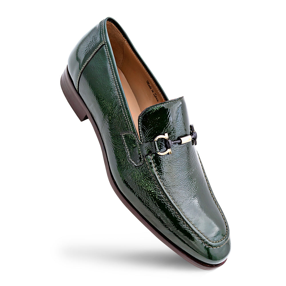Shiny Calf Ornament Loafer