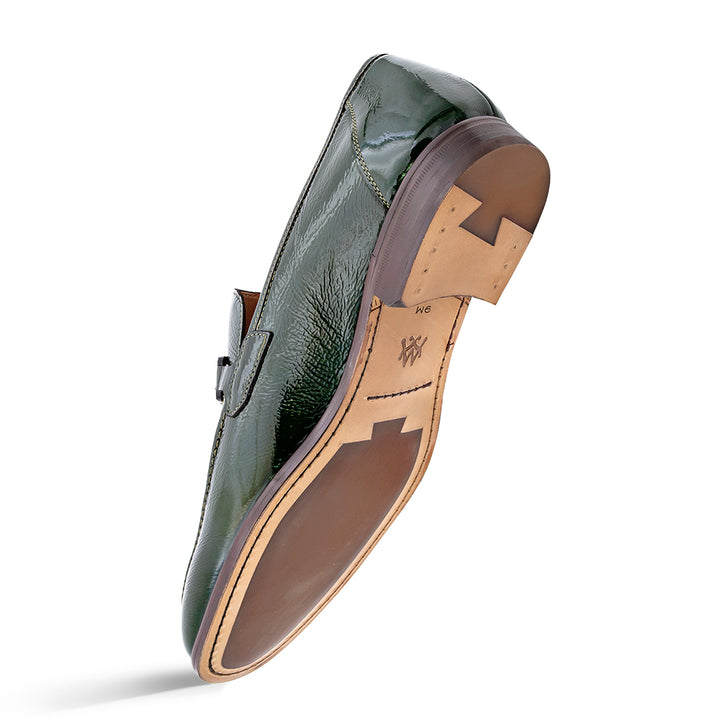 Shiny Calf Ornament Loafer