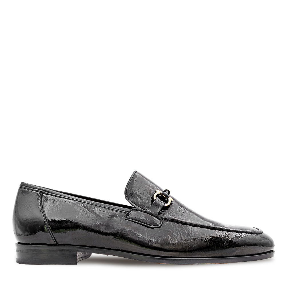 Shiny Calf Ornament Loafer