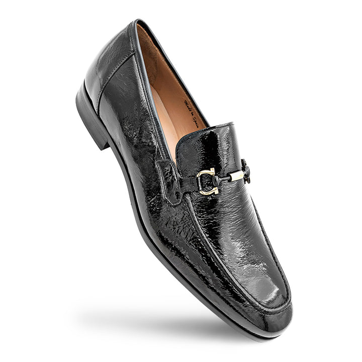 Shiny Calf Ornament Loafer