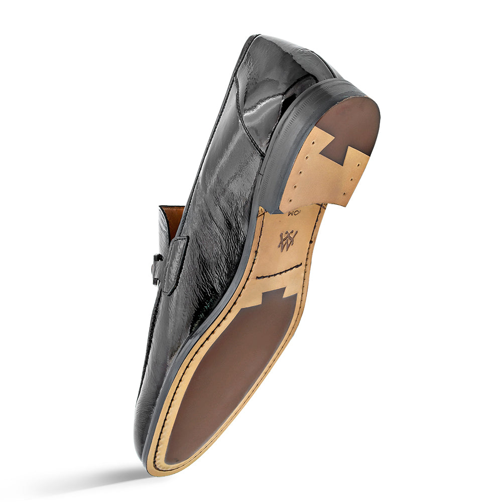 Shiny Calf Ornament Loafer