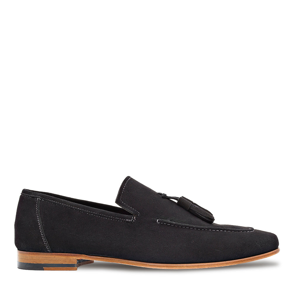 Suede Tassel Loafer