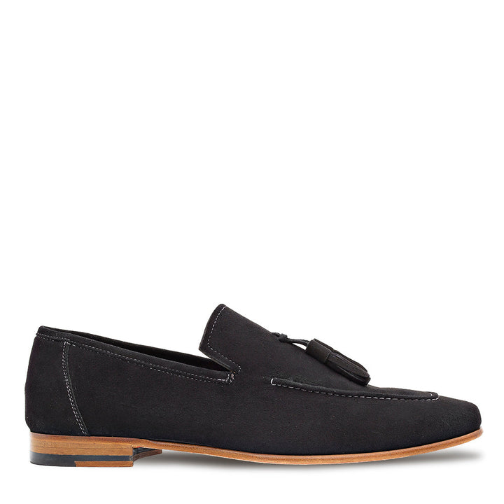 Suede Tassel Loafer