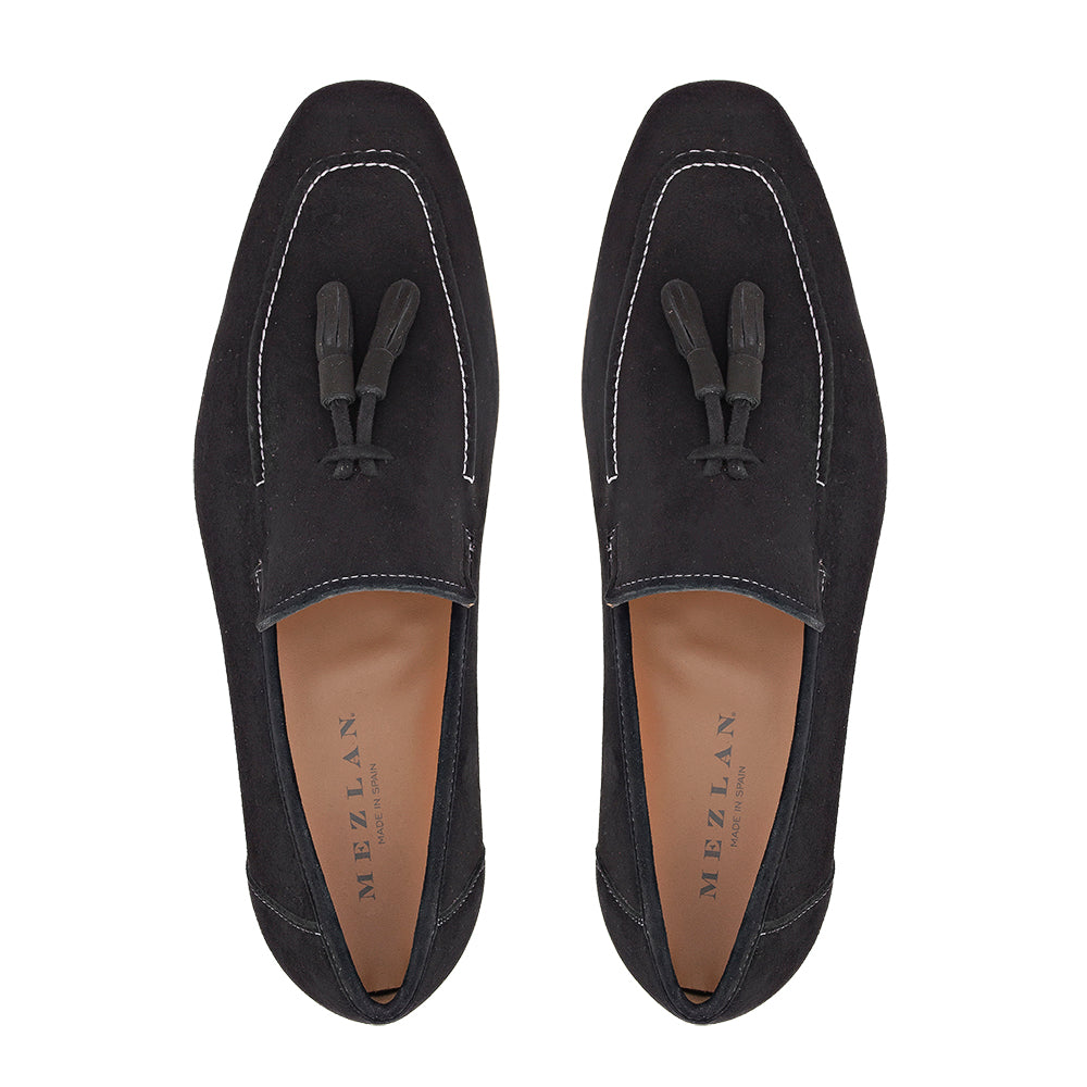 Suede Tassel Loafer