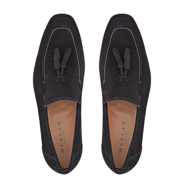 Suede Tassel Loafer