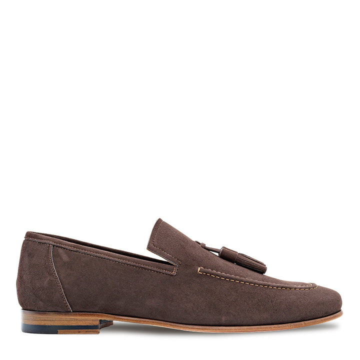 Suede Tassel Loafer