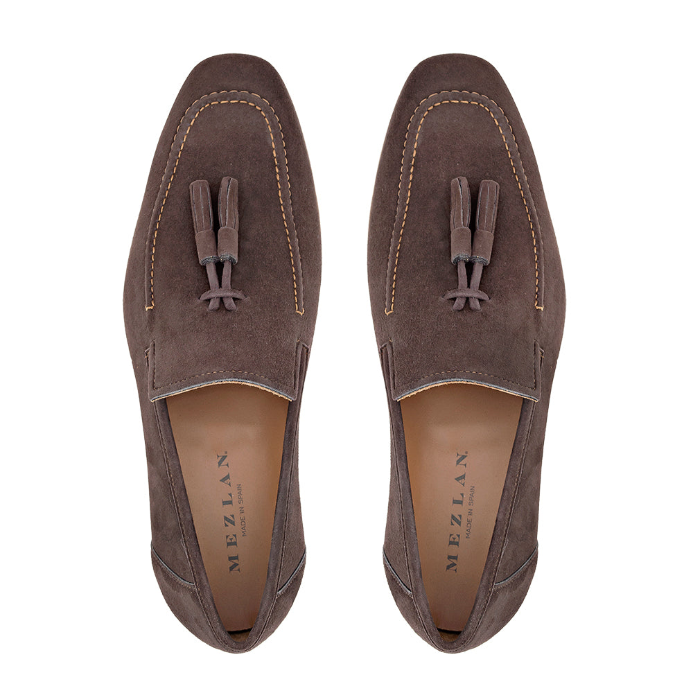 Suede Tassel Loafer