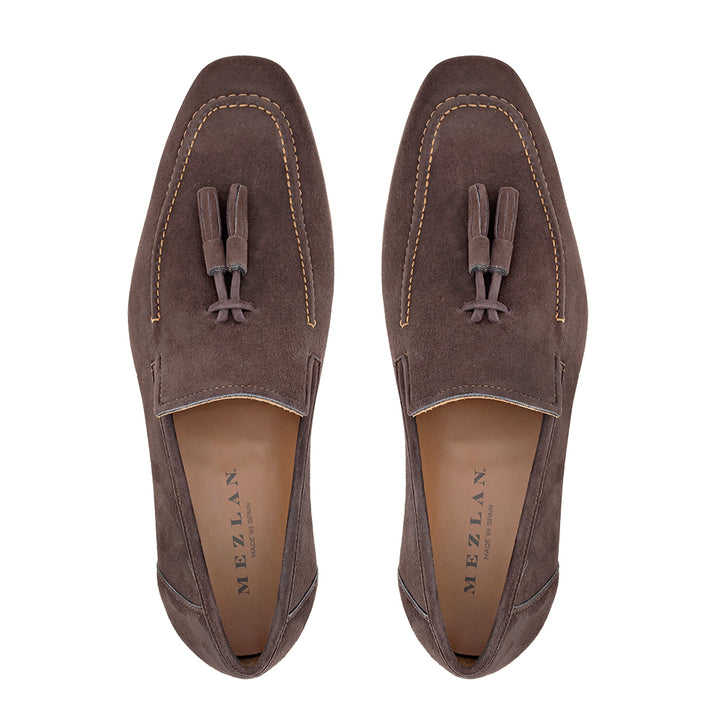 Suede Tassel Loafer
