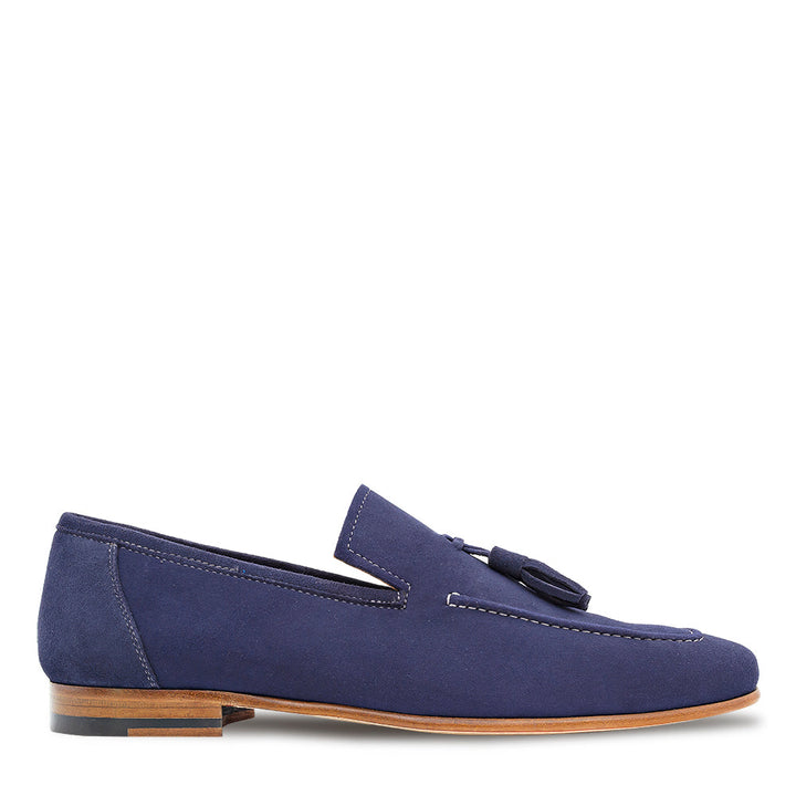 Suede Tassel Loafer