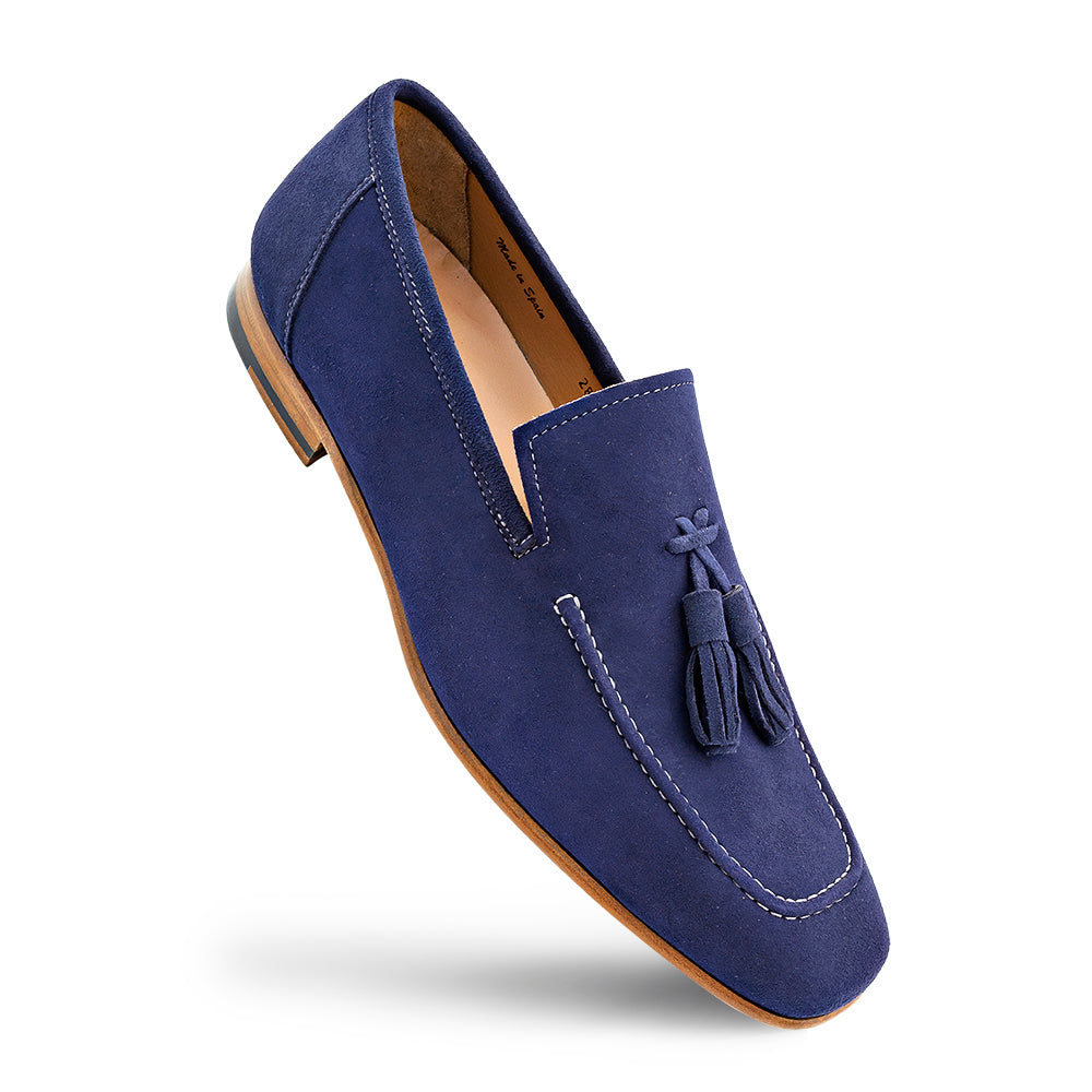 Suede Tassel Loafer