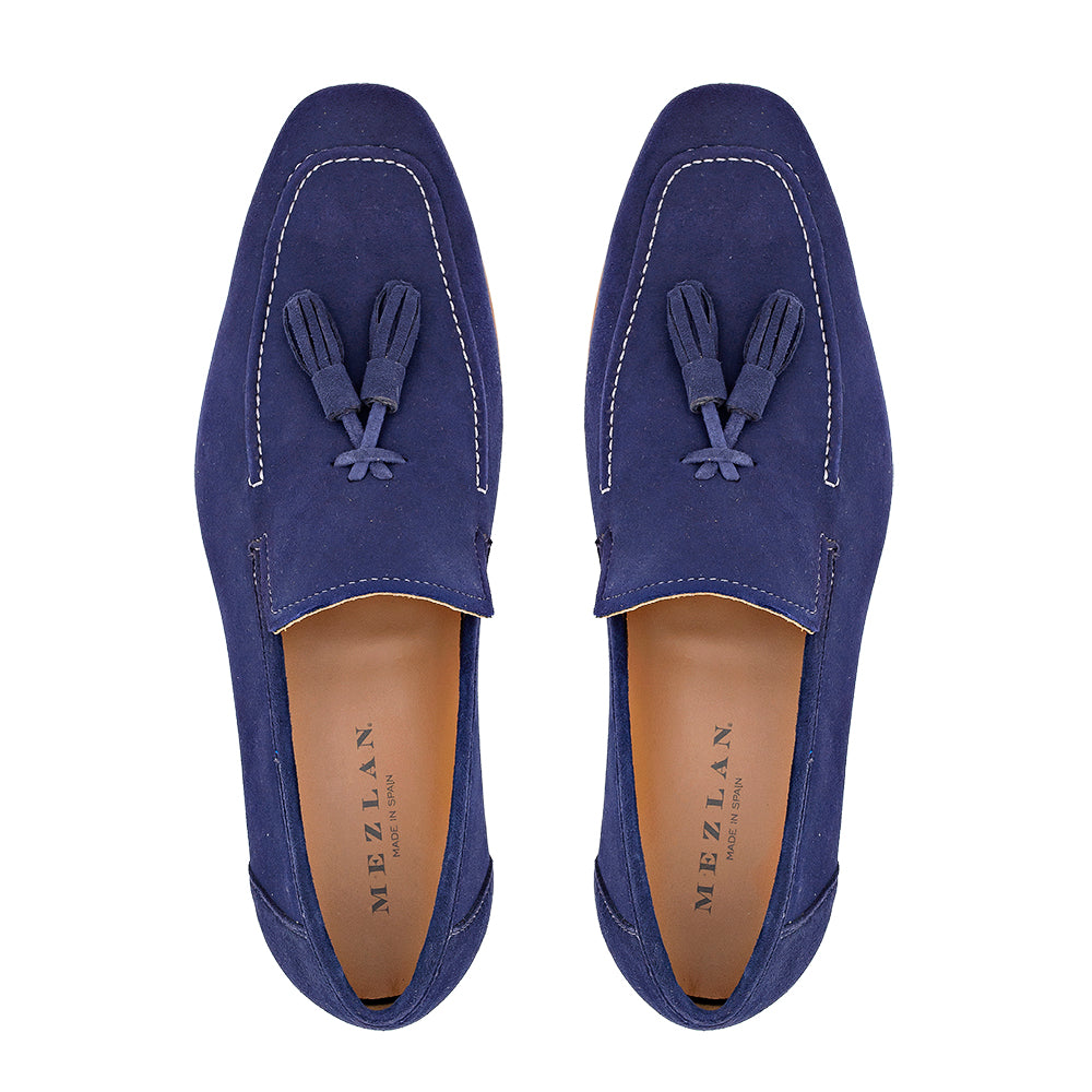 Suede Tassel Loafer