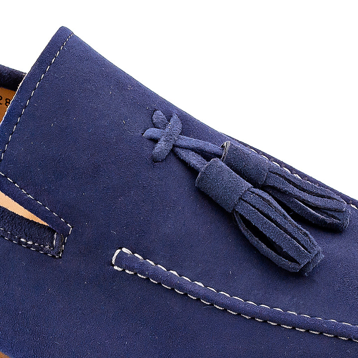 Suede Tassel Loafer