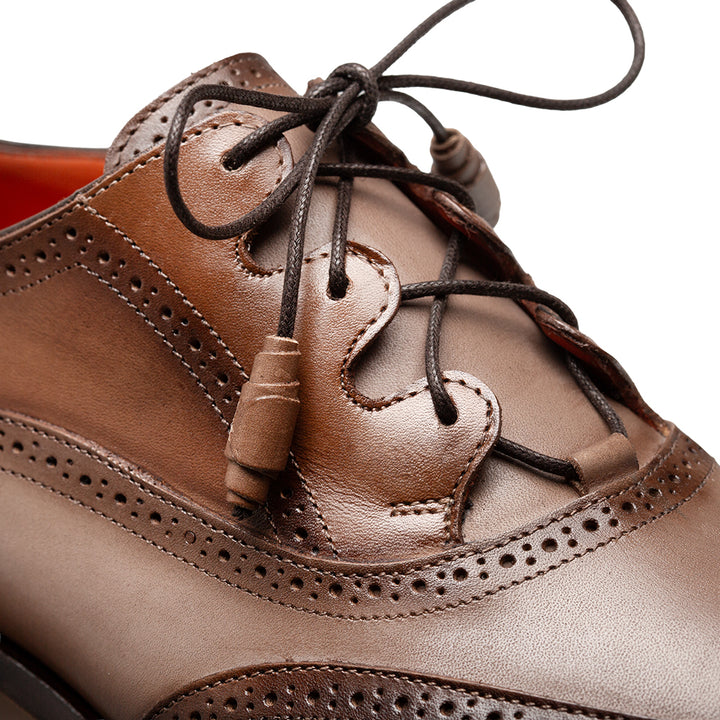 Two-Tone Wing Tip Derby