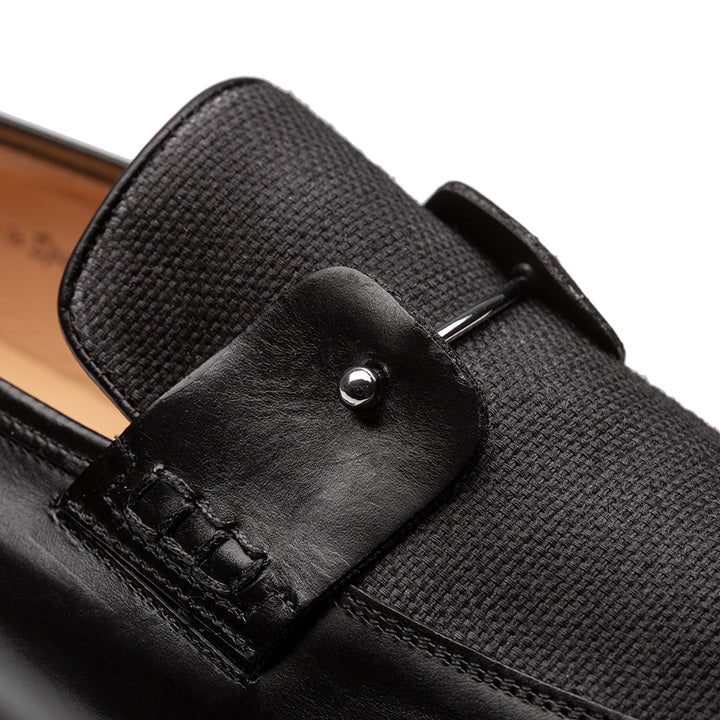 Saona Calf/Linen Slip On