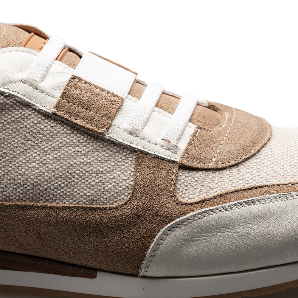 Riumar Suede/Linen Sneaker