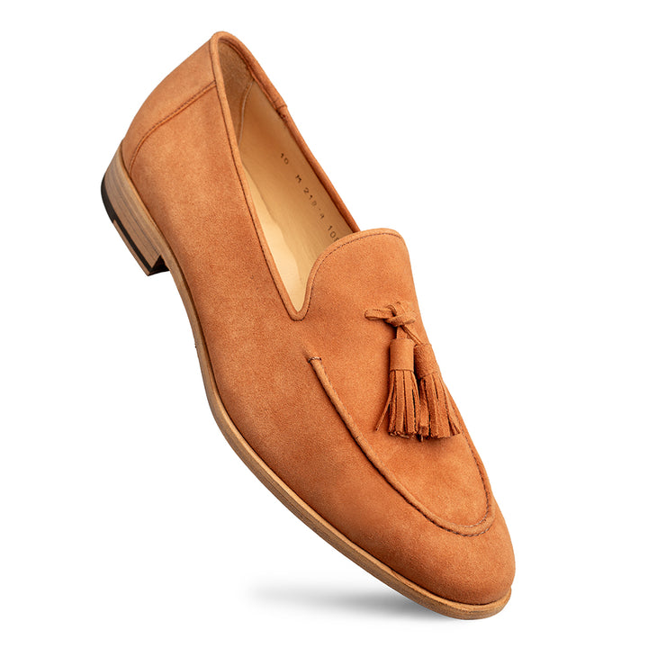Gades Suede Tassel Loafer
