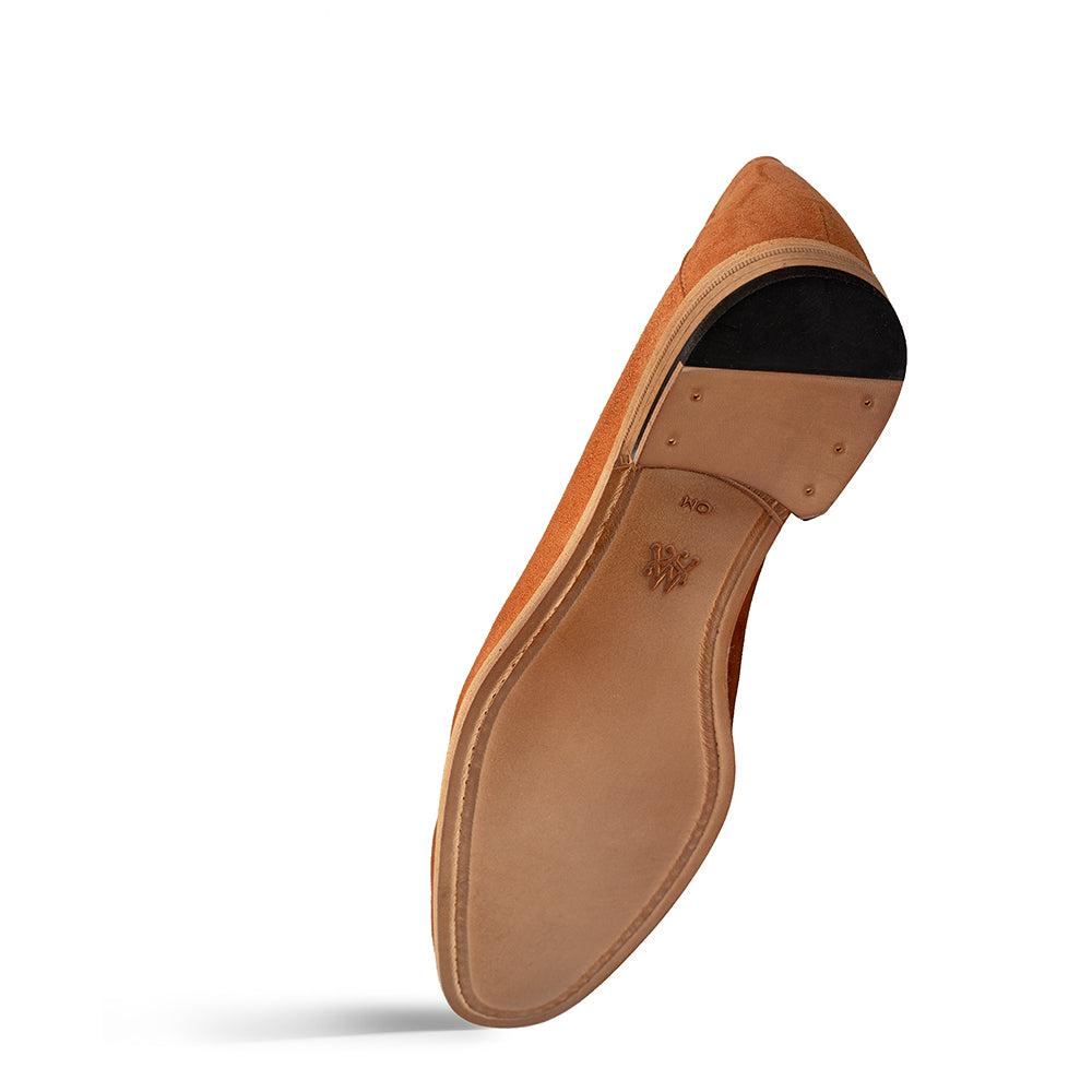 Gades Suede Tassel Loafer