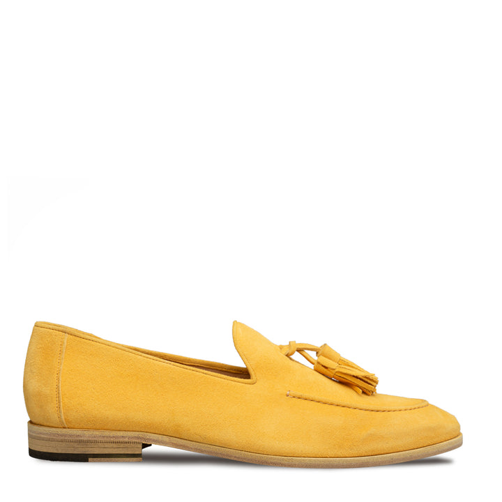 Gades Suede Tassel Loafer