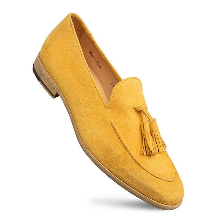 Gades Suede Tassel Loafer