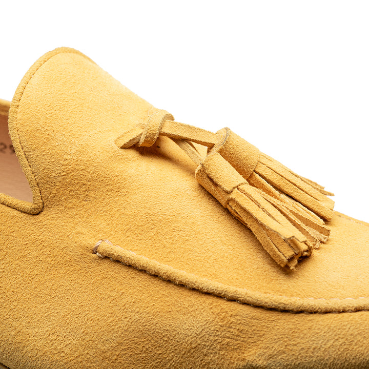 Gades Suede Tassel Loafer