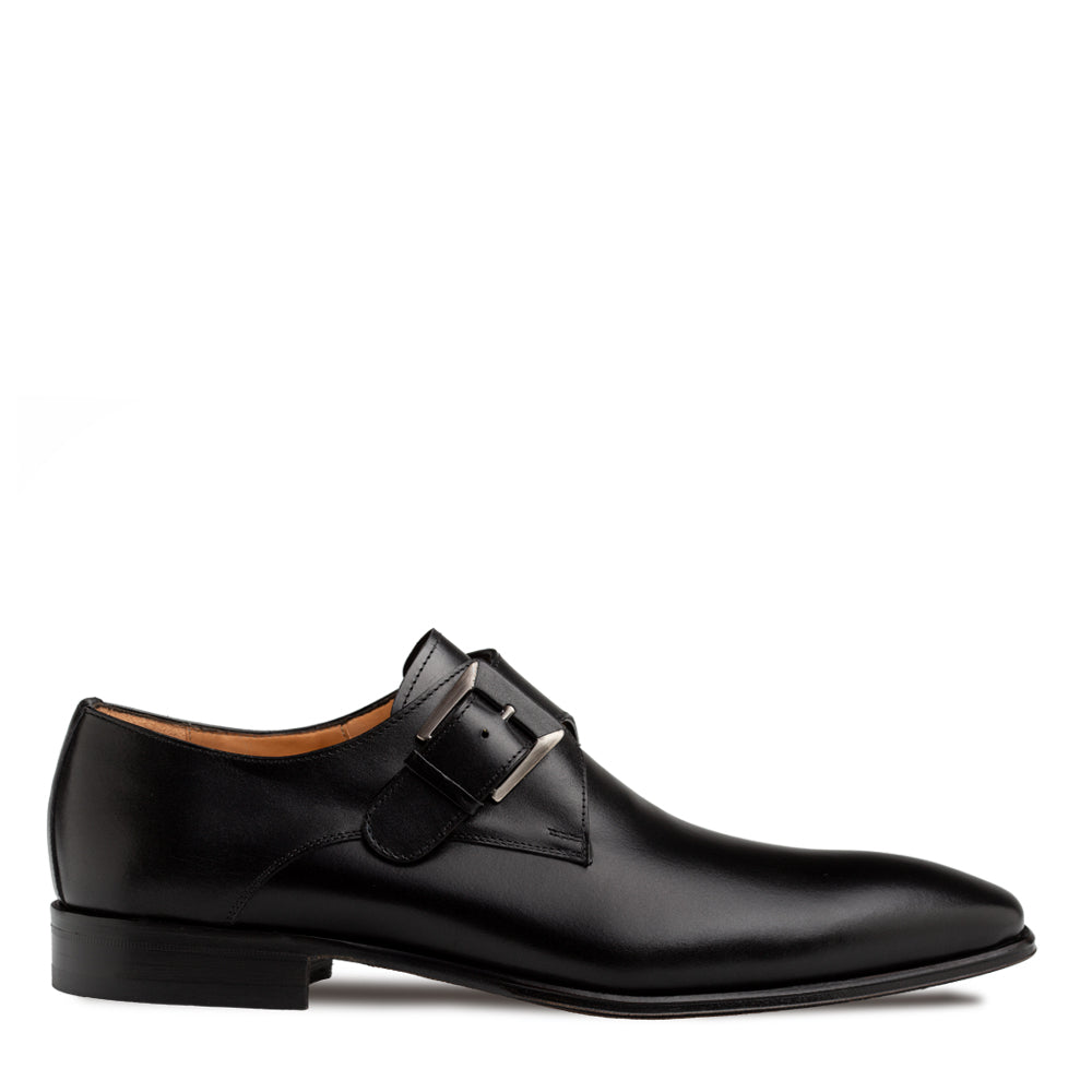Patina Calf Plain Toe Monk