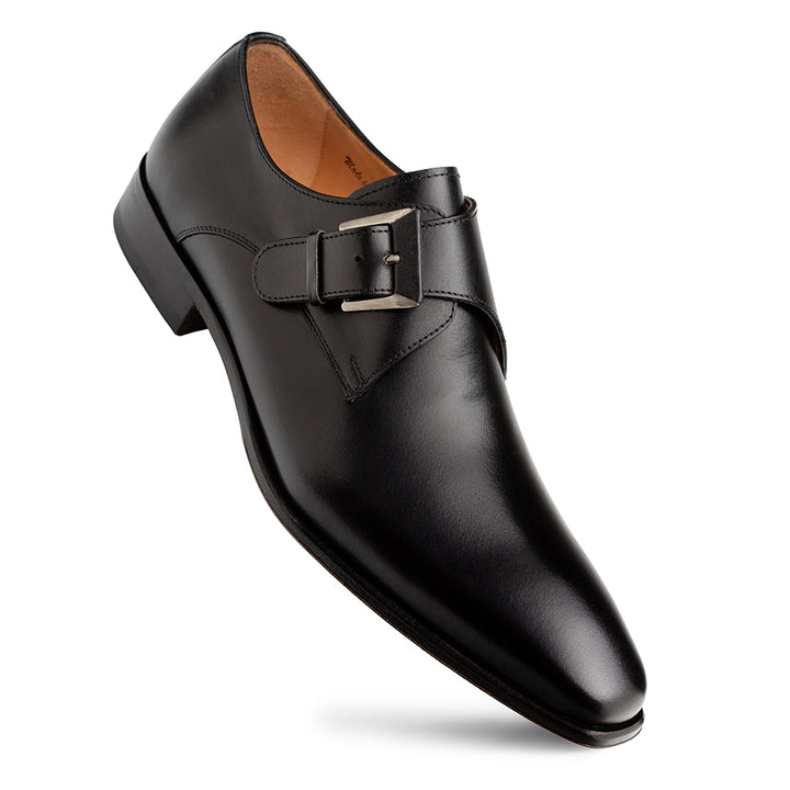 Patina Calf Plain Toe Monk