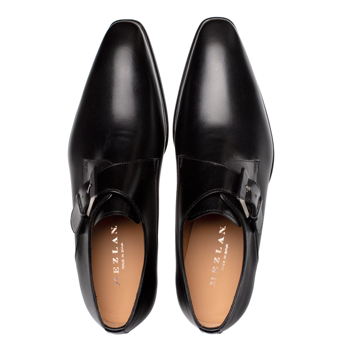 Patina Calf Plain Toe Monk