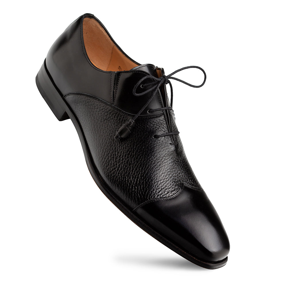 Hi-Shine Calf/Deerskin Oxford