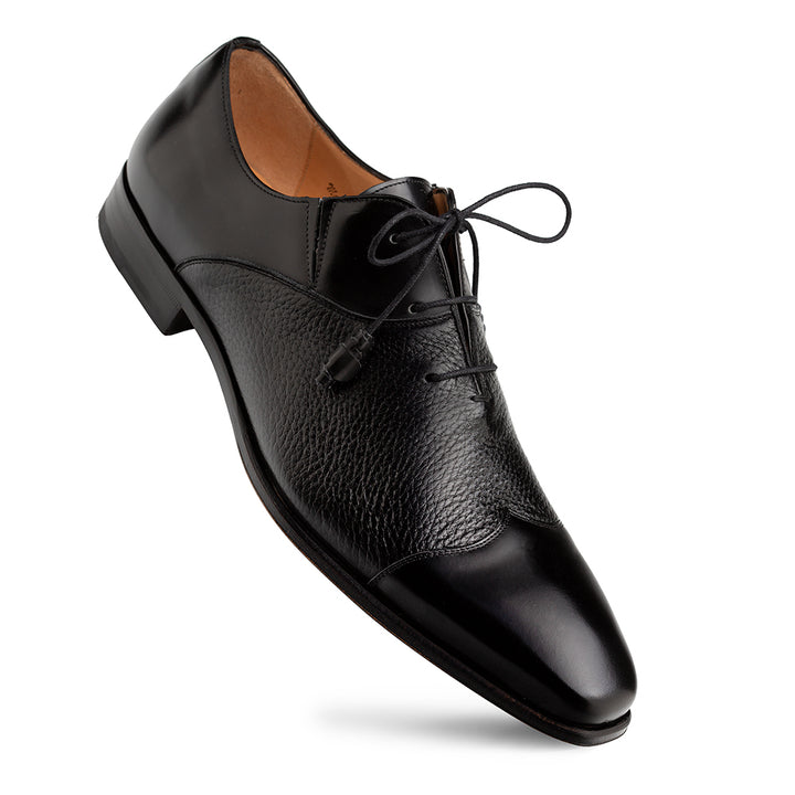 Hi-Shine Calf/Deerskin Oxford
