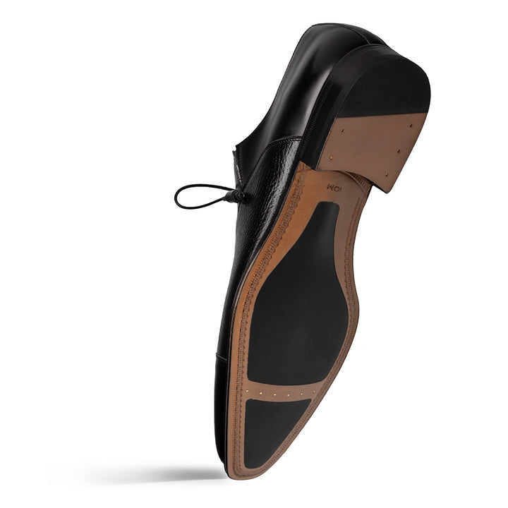 Hi-Shine Calf/Deerskin Oxford